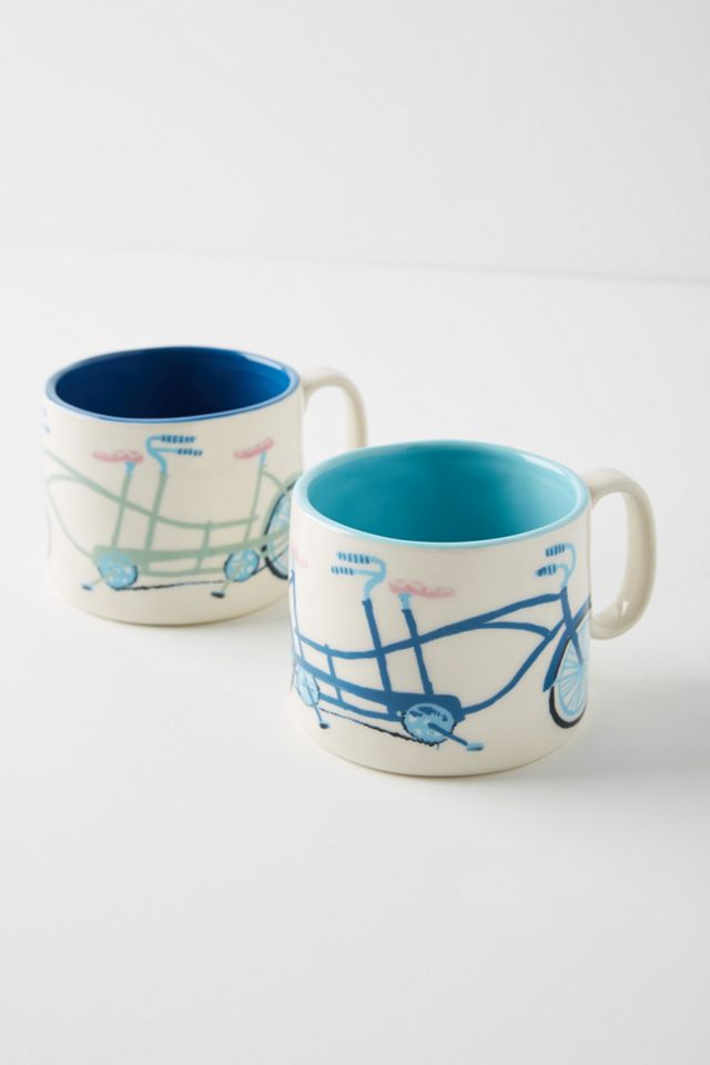 A Bicycle For Two Mugs, Set of 2 #2
