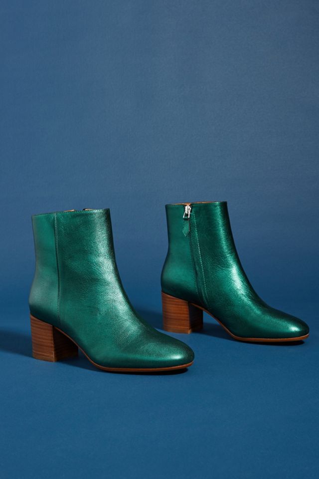 Petite Mendigote Batara Metallic Booties #1