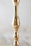 Antiqued Brass Candlestick, Tall #2