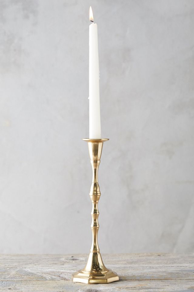 Uneven Brass Tall Candlestick Holders – Le Prix Fashion & Consulting