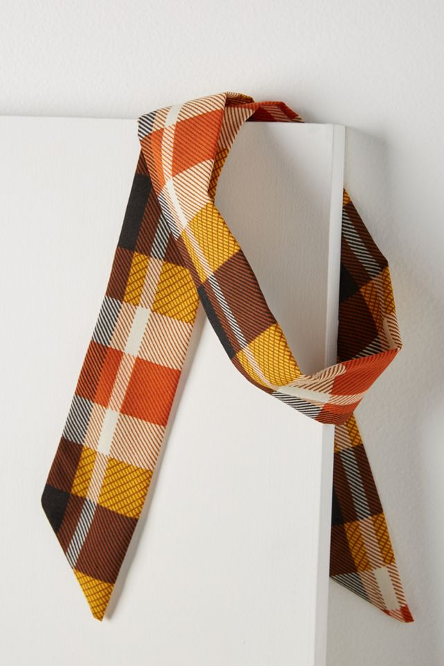 Windmill Plaid Kerchief Scarf #1