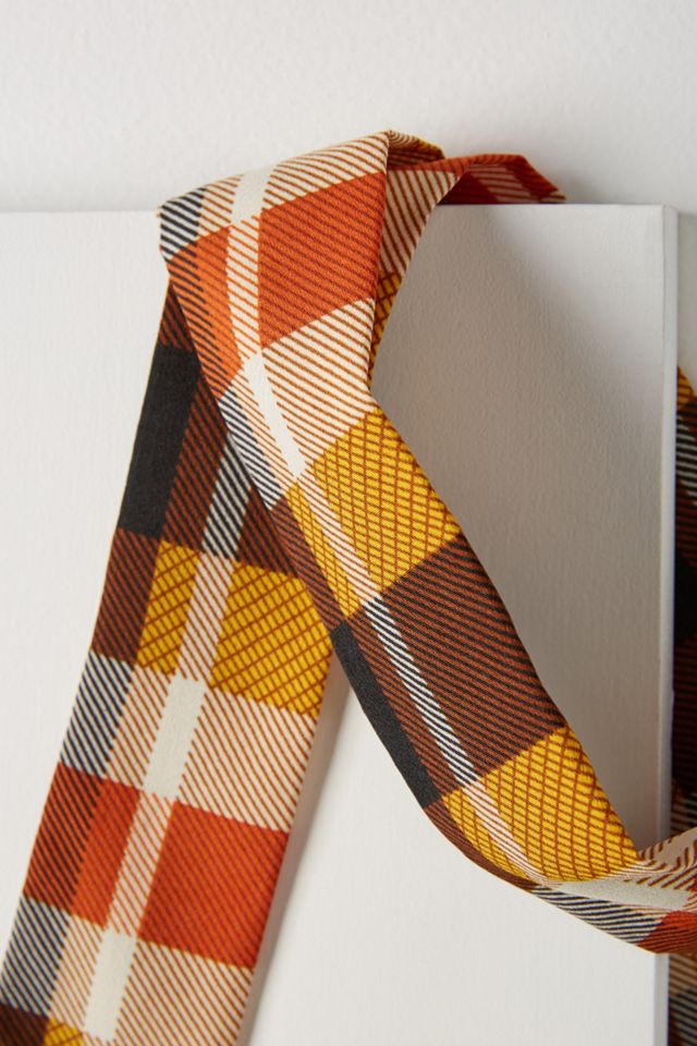 Windmill Plaid Kerchief Scarf #2