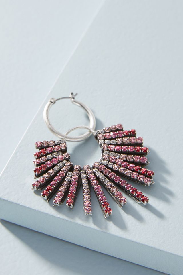 Dannijo Kraviz Firework Hoop Earrings #1