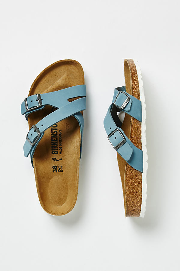 Birkenstock Yao Sandals In Blue