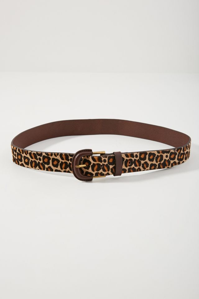 Leopard-Printed Belt | Anthropologie