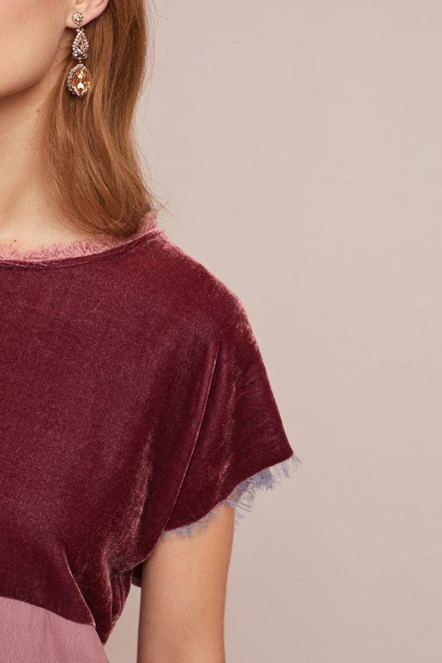 Velvet + Silk Top #2