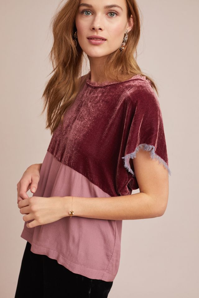 Velvet + Silk Top #3