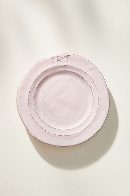 Anthropologie Glenna Bread Plates, Set Of 4 By  In Pink Size S/4 Canape
