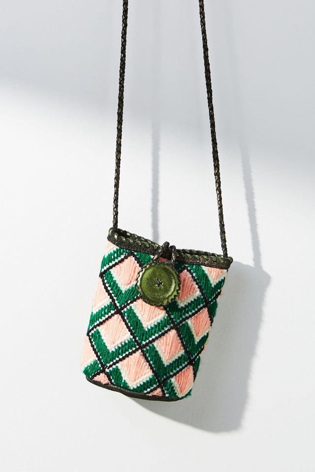 En Shalla Criss-Cross Bucket Bag