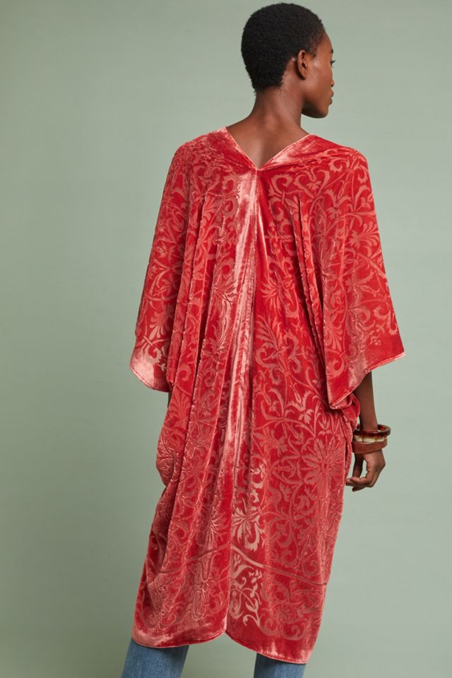 Harvest Velvet Kimono #1
