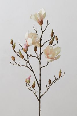 Faux Magnolia Spray