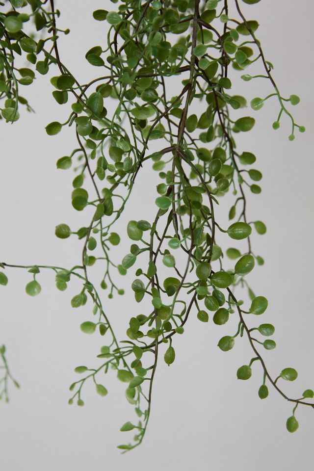 Faux Potted Hanging Plant #3