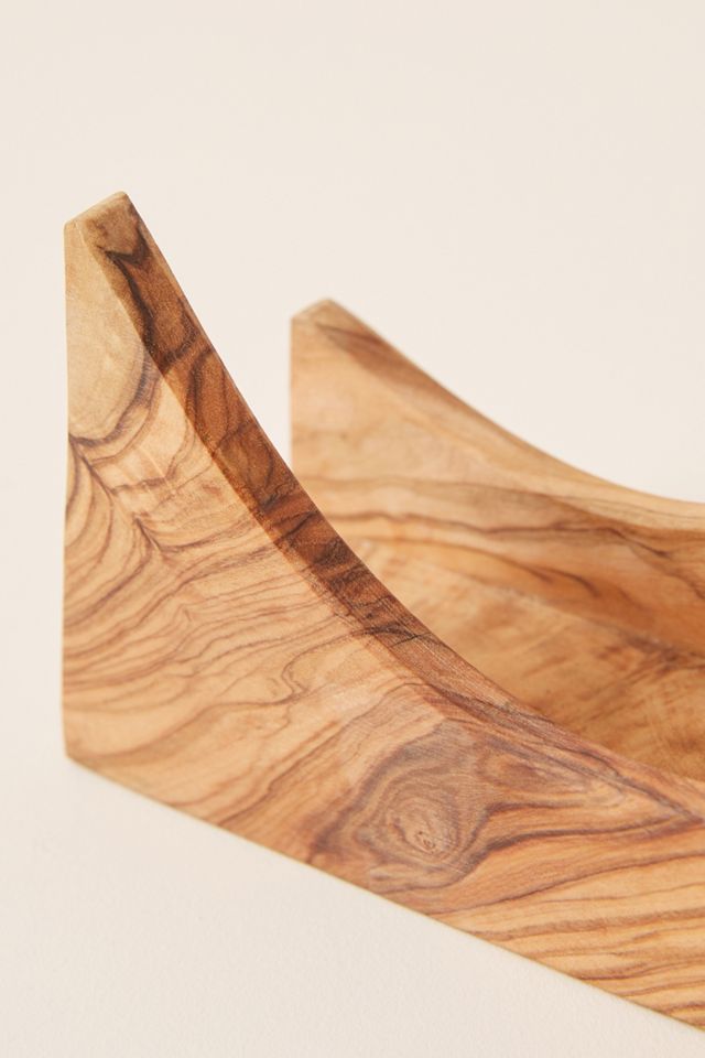 Olive Wood Sponge Holder #2