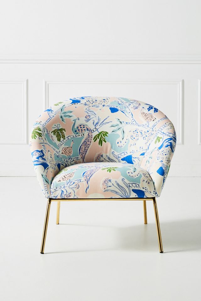 Midnight Jasmine Hillside Accent Chair #2