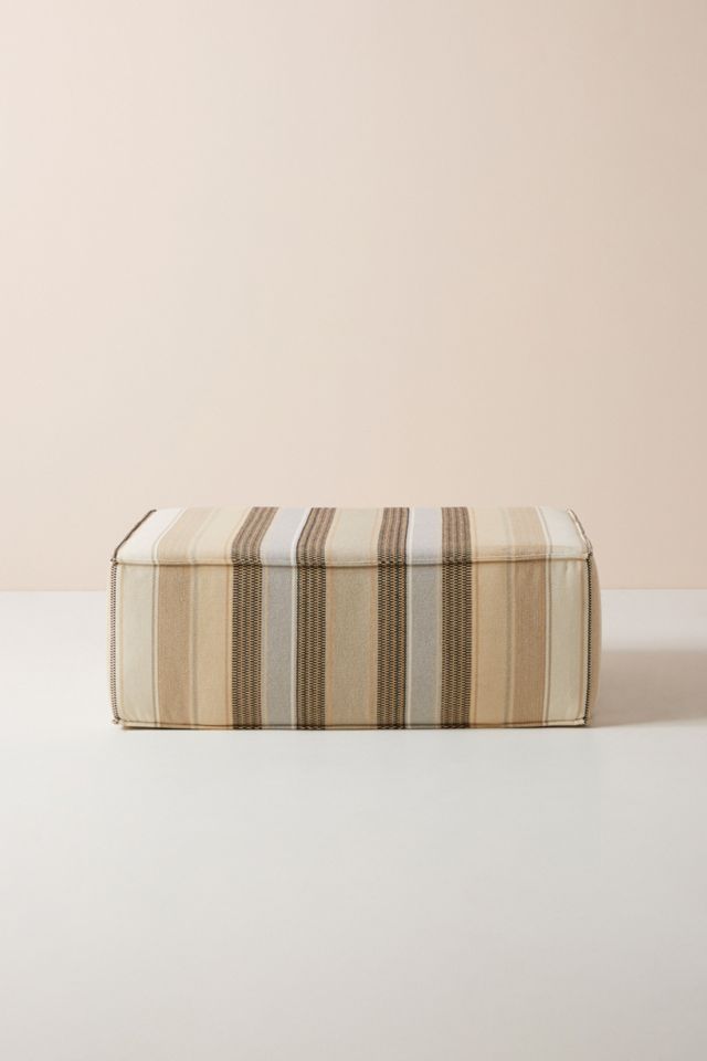 Brody-Striped Clive Ottoman #1