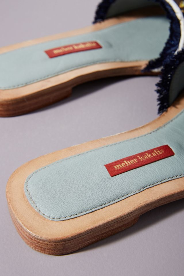Meher Kakalia Bubulina Slide Sandals #3