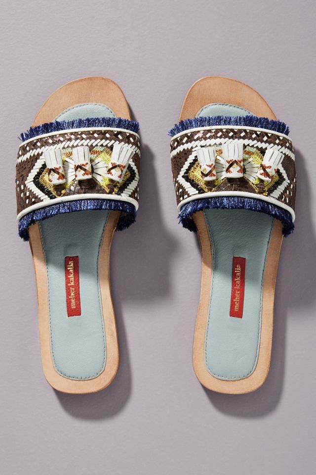 Meher Kakalia Bubulina Slide Sandals #1