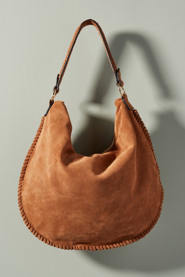 Neuville Spicy Slouchy Suede Tote Bag #1