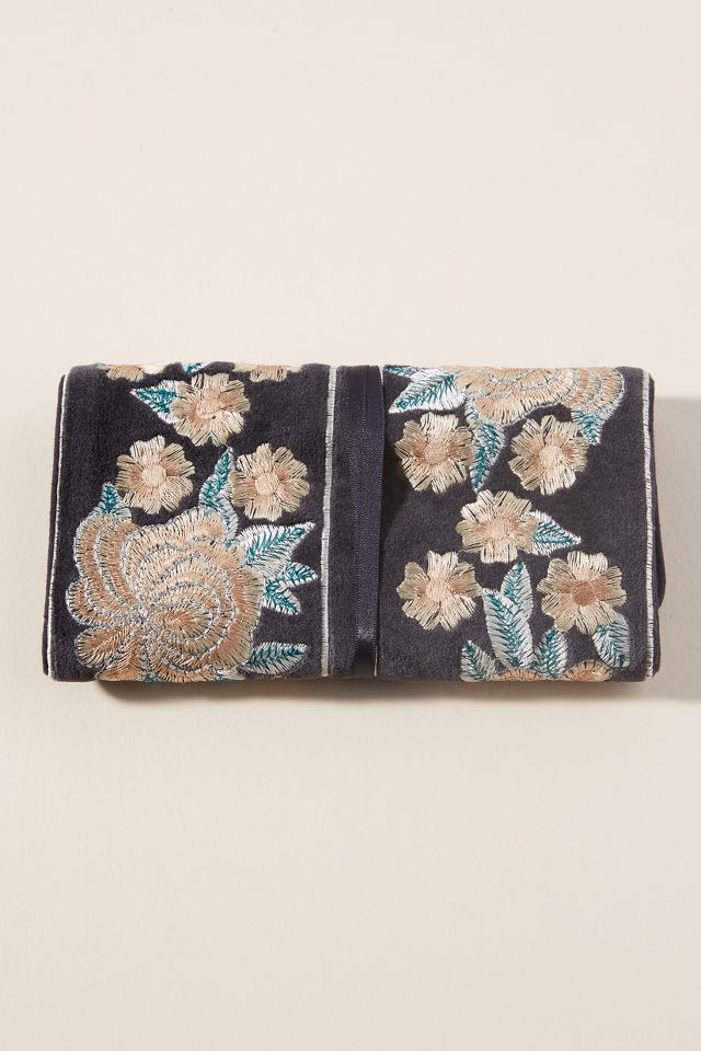 Bright Retro Floral Earring Travel Case – Berries & Field