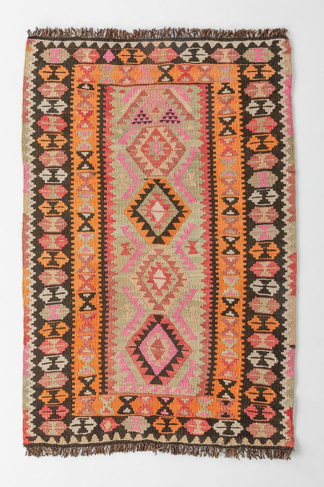 Canary Lane Vintage Turkish Heirloom Kilim No. 09