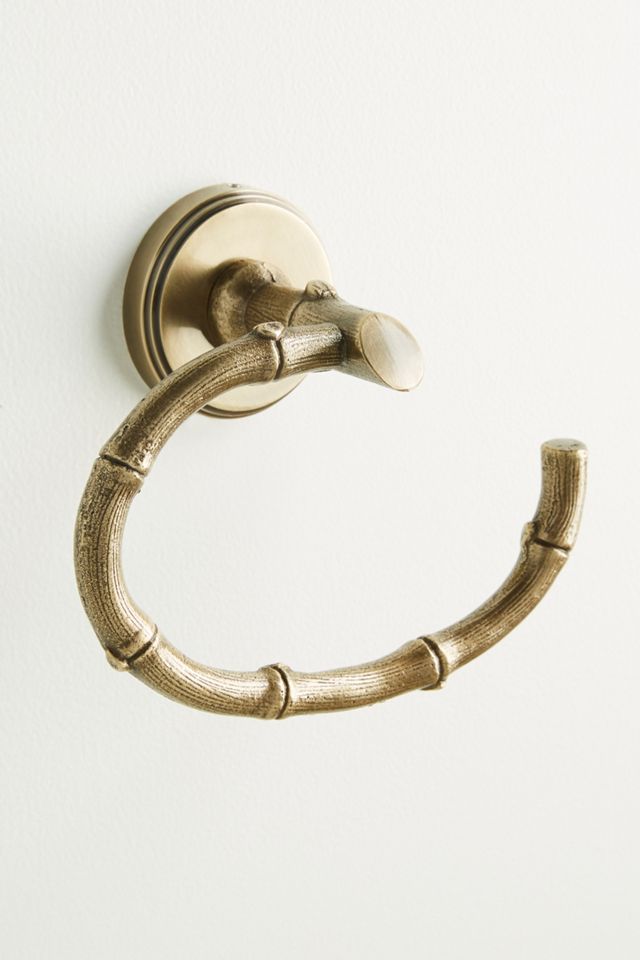 Bamboo Toilet Paper Holder #2