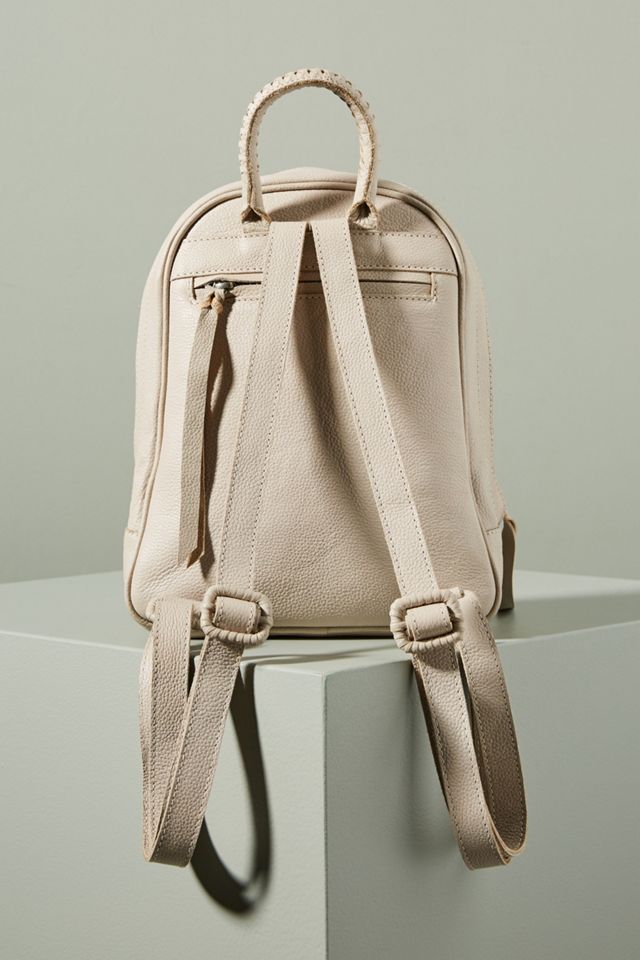 Anthropologie Cleobella Clarence Backpack Leather Ivory Studded Anthropologie Backpack Bags & Handbags for Women | eBay main image 3