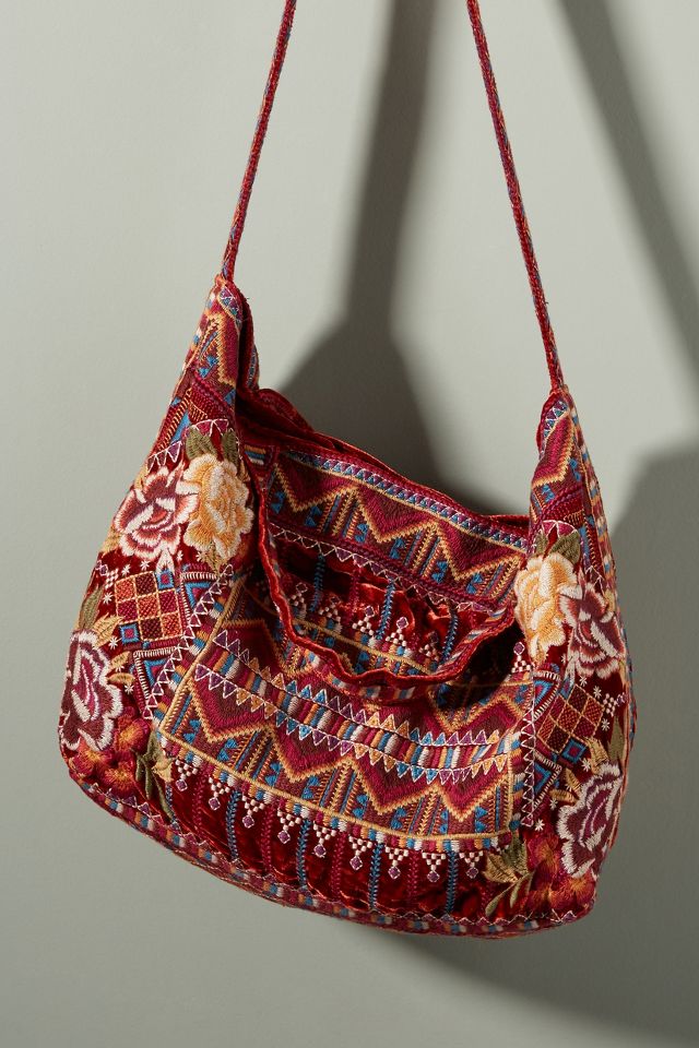 Marjan Velvet Tote Bag