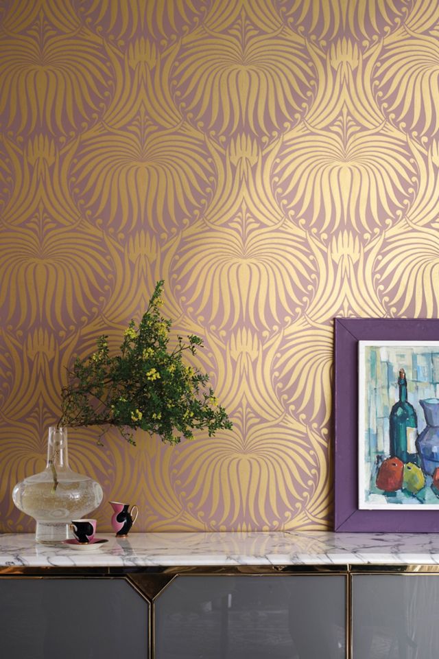 Farrow & Ball Lotus Wallpaper #1