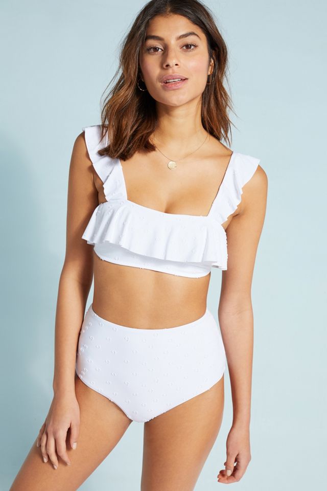 Eberjey Bianca Isla High-Waisted Bikini Bottoms