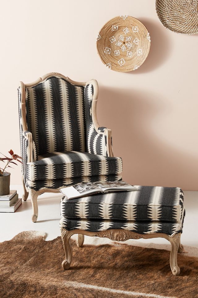 Anthropologie wingback chair new arrivals