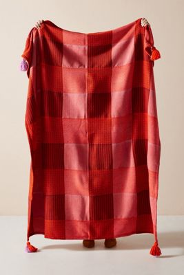 Gingham Pacey Throw Blanket