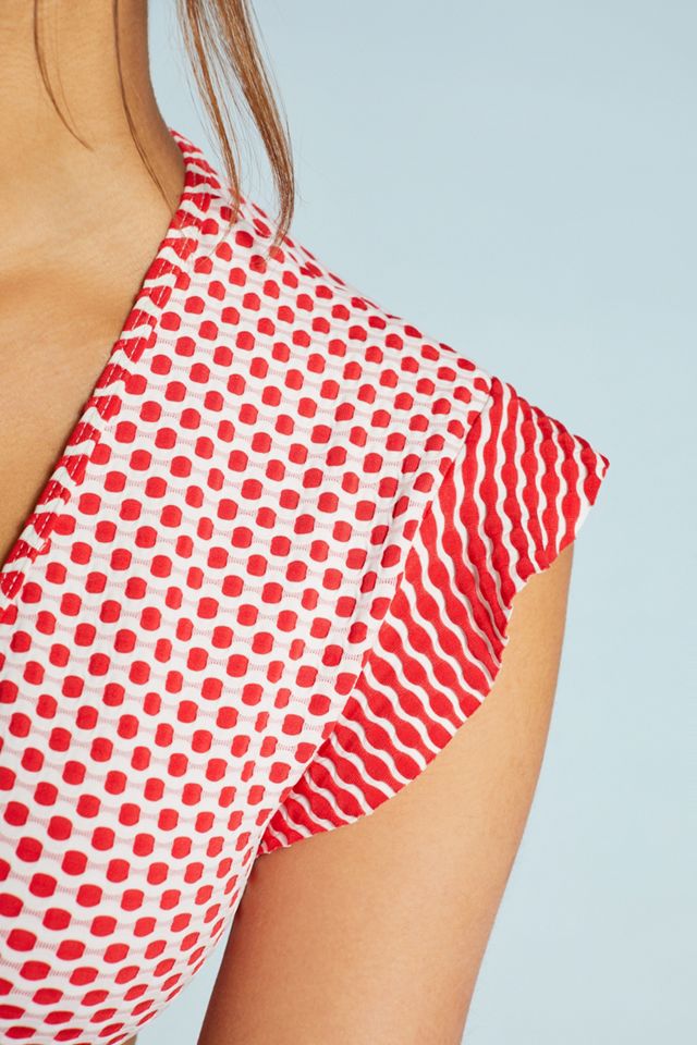 Shoshanna Polka Dot Bikini Top #2