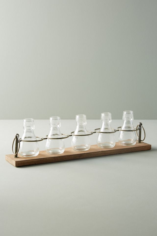 Apothecary Bud Vases, Set of 5 #1