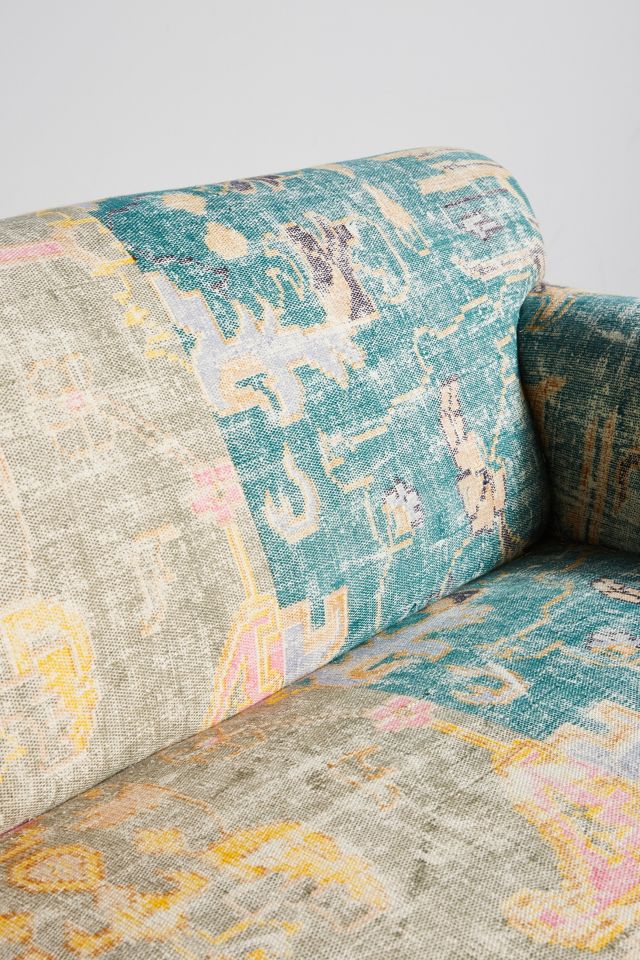 Anthropologie rug printed deals sofa