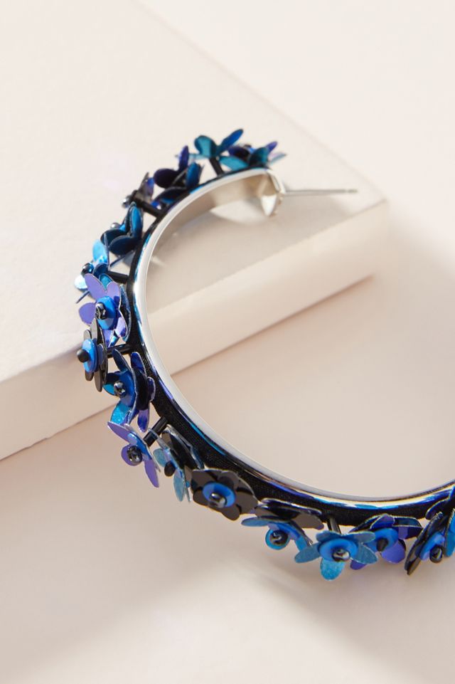 Mignonne Gavigan Mika Skinny Hoop Earrings #1