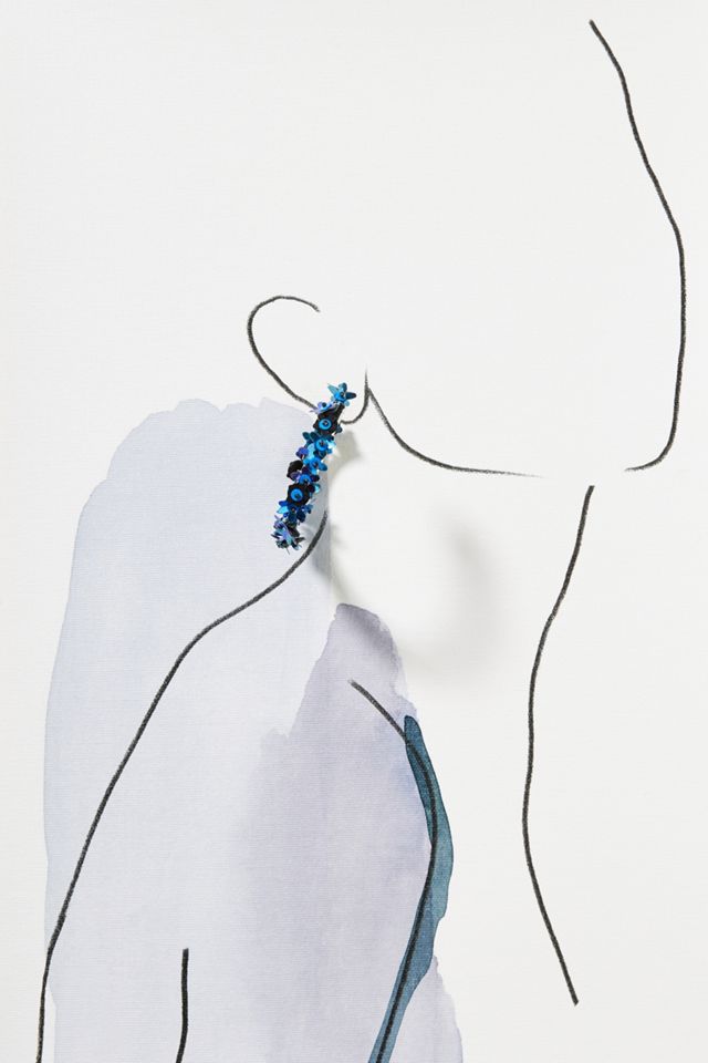 Mignonne Gavigan Mika Skinny Hoop Earrings #2