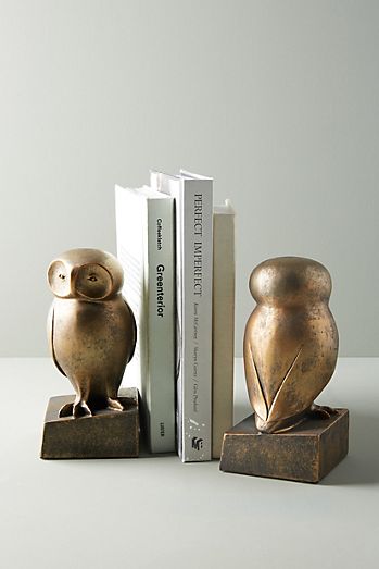 Wise Owl Bookends