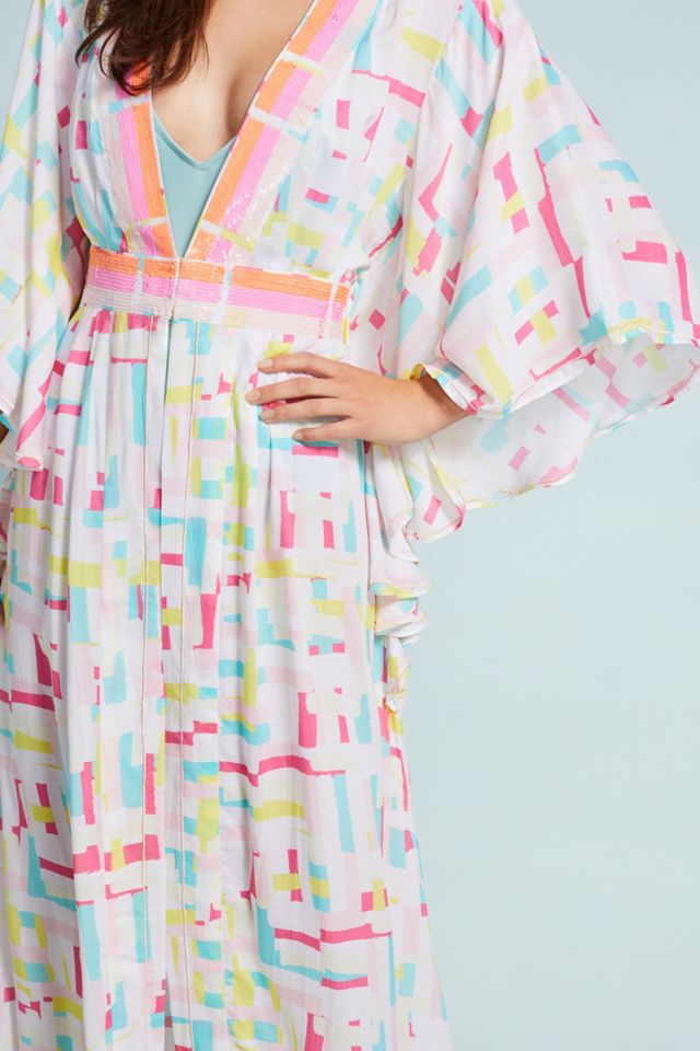 Abstract Shapes Caftan #1