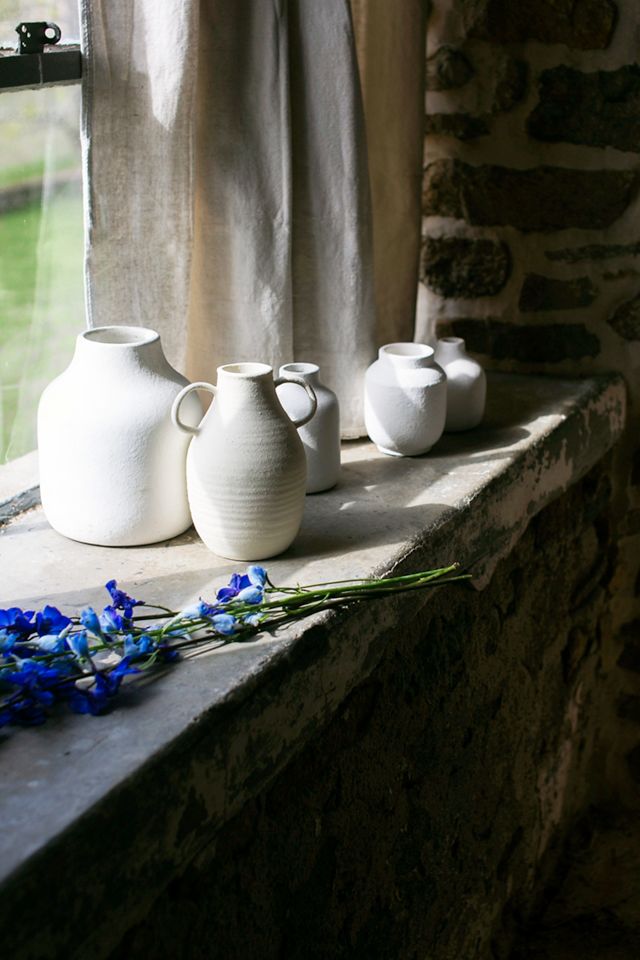 Matte Terracotta Vase, Wide Mouth #7