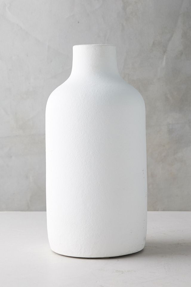 Matte Terracotta Vase, Wide Mouth #1