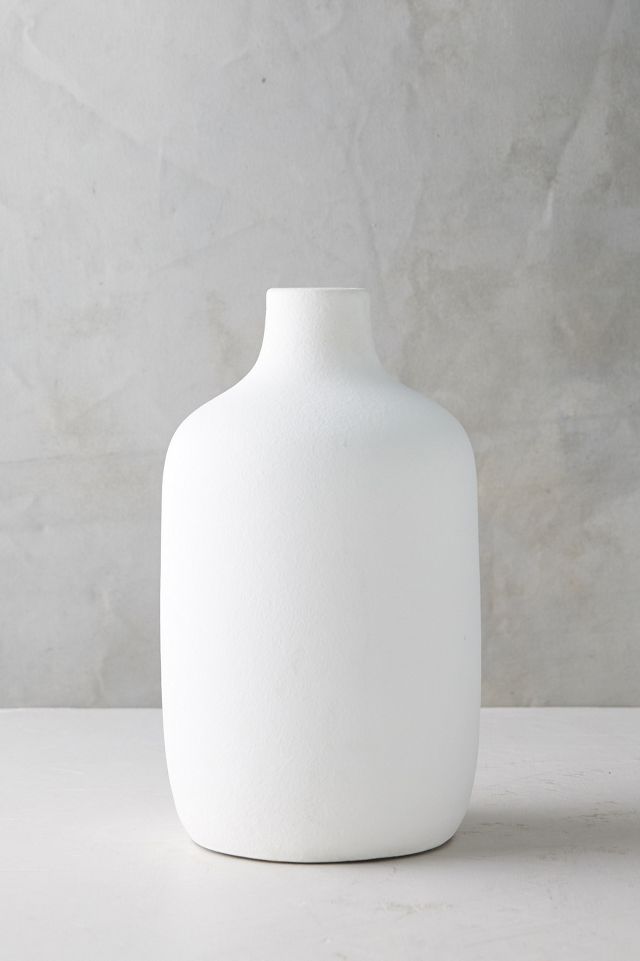 Matte Terracotta Vase, Wide Mouth #3