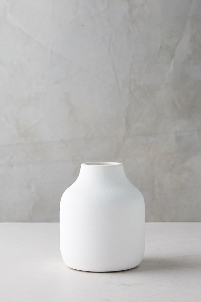 Matte Terracotta Vase, Wide Mouth #5