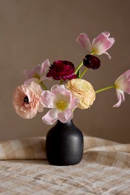 Matte Terracotta Bud Vase, Tall
