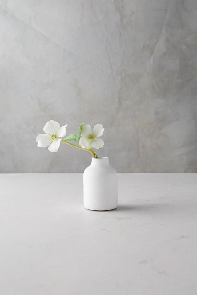 Matte Terracotta Bud Vase, Tall #3