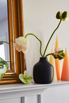 Matte Terracotta Bud Vase, Low