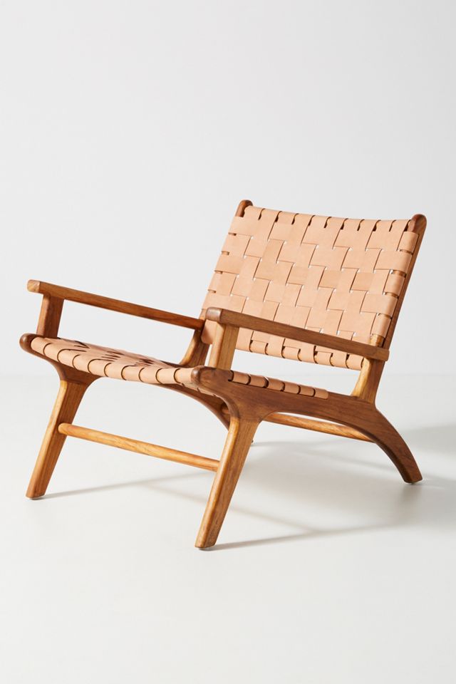 Kamara Leather-Loomed Chair #2