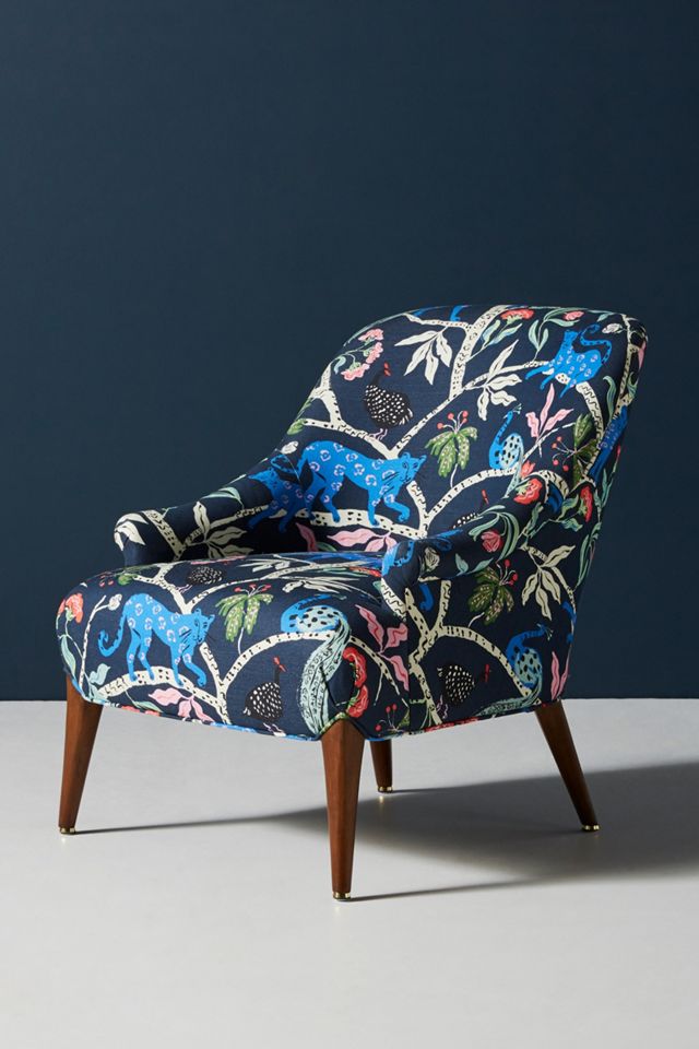 Midnight Jasmine Frannie Accent Chair #1