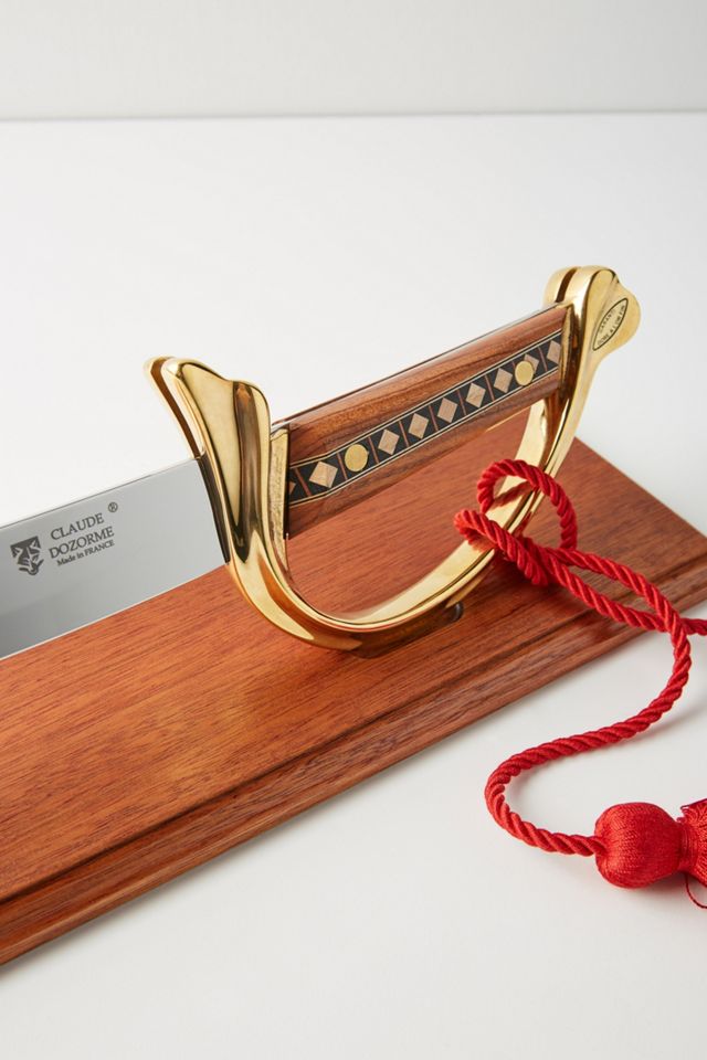 Josephine Wood Inlay Champagne Sabre #3