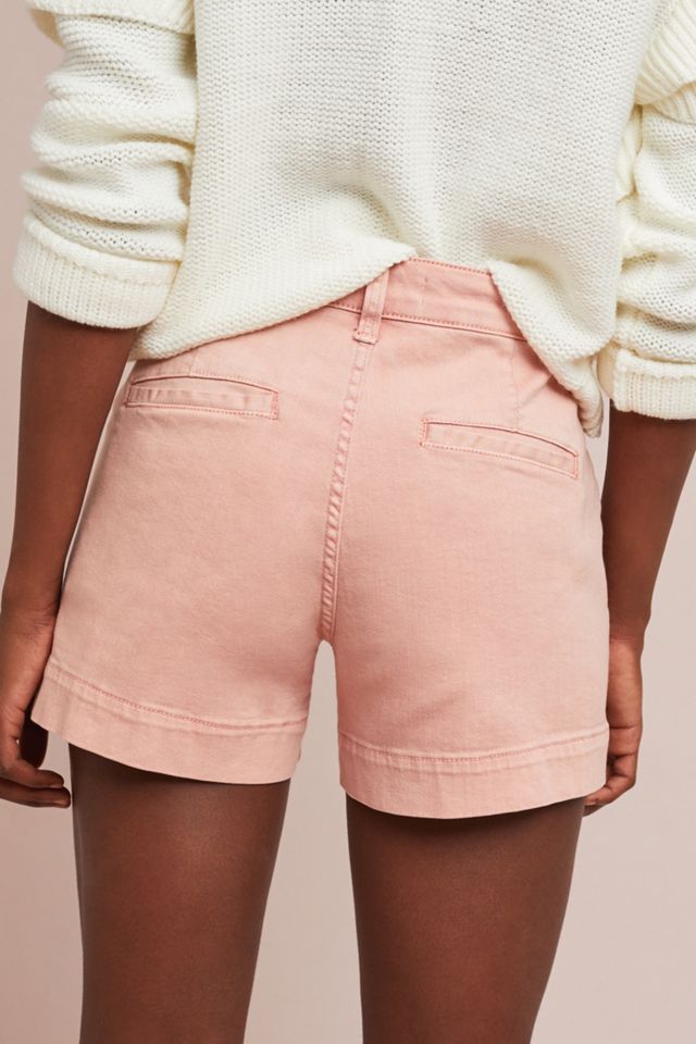 Pilcro Ultra High-Rise Skinny Denim Shorts #1