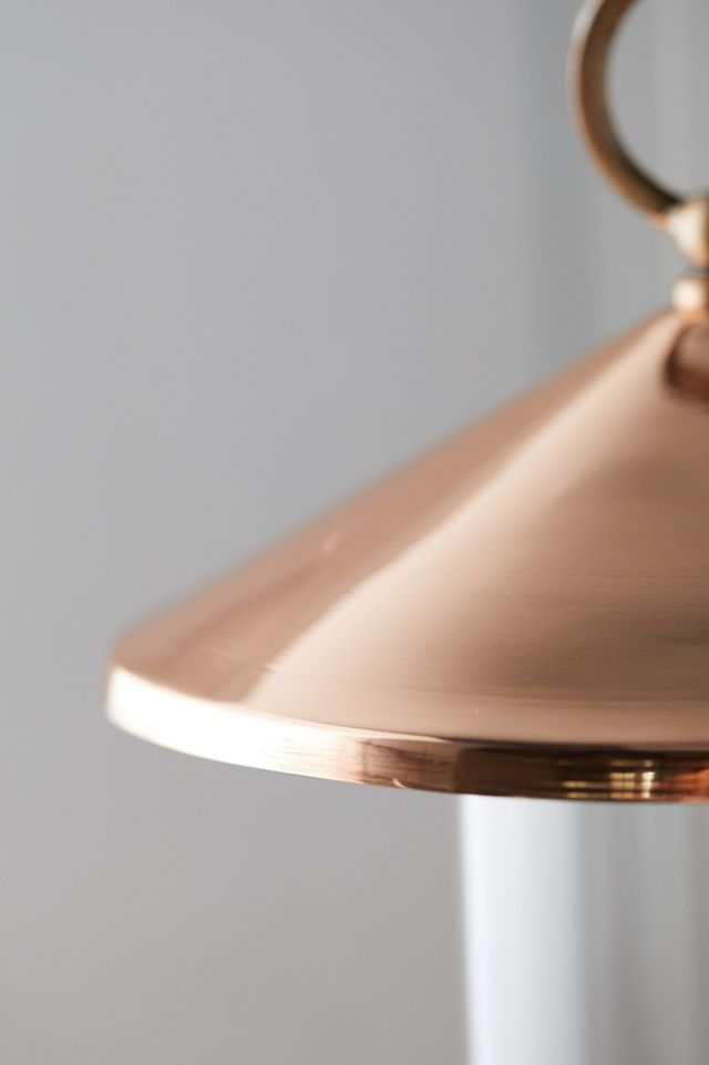 Short Solid Copper Bird Feeder #4